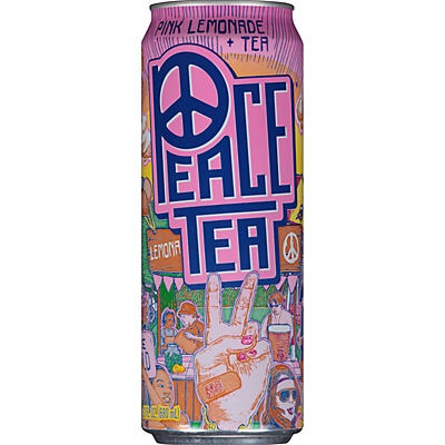 slide 1 of 1, Peace Tea Pink Lemonade & Tea - 23 oz, 23 oz