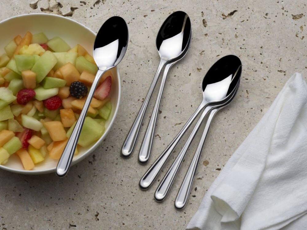 slide 3 of 5, Towle Living Forged Olivia Dinner Spoons, 6 ct