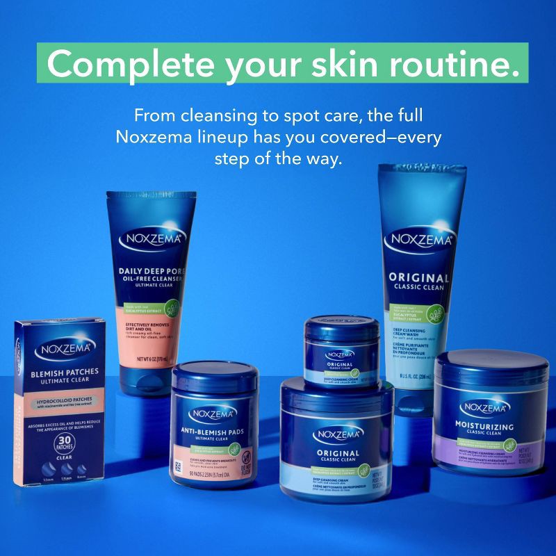 slide 9 of 9, Noxzema Ultimate Clear Anti Blemish Pads - Eucalyptus - 90ct, 90 ct