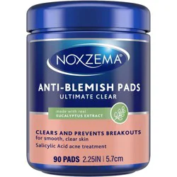 Noxzema Ultimate Clear Anti Blemish Pads - Eucalyptus - 90ct