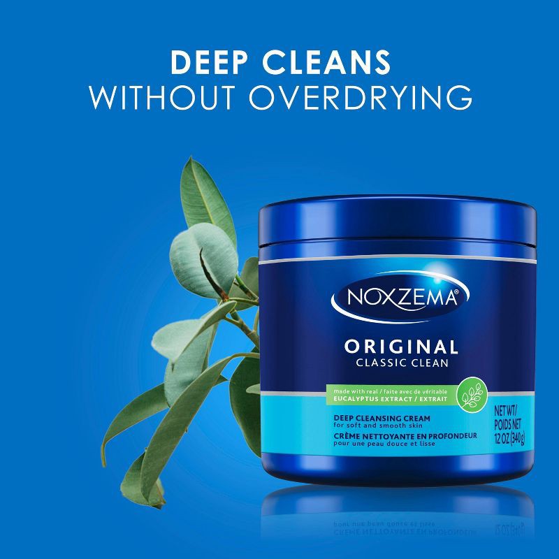 slide 4 of 5, Noxzema Classic Clean Original Deep Cleansing Cream - Eucalyptus Scented - 12oz, 12 oz