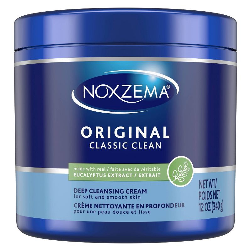 slide 1 of 5, Noxzema Classic Clean Original Deep Cleansing Cream - Eucalyptus Scented - 12oz, 12 oz