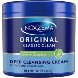 Noxzema Classic Clean Original Deep Cleansing Cream - Eucalyptus Scented - 12oz