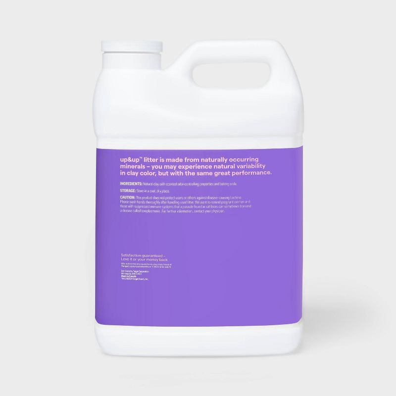 slide 3 of 4, Scented Clumping Cat Litter Jug - 20lbs - up&up™, 20 lb