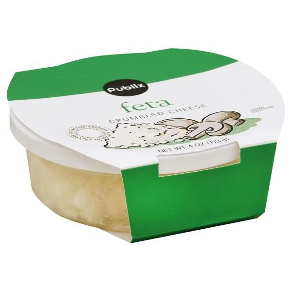 slide 1 of 1, Publix Crumbled Feta Cheese, 4 oz