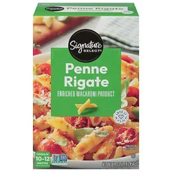 Signature Select Pasta Penne Rigate Box - 16 Oz