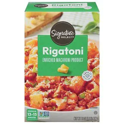 Signature Select Pasta Rigatoni Box - 16 Oz