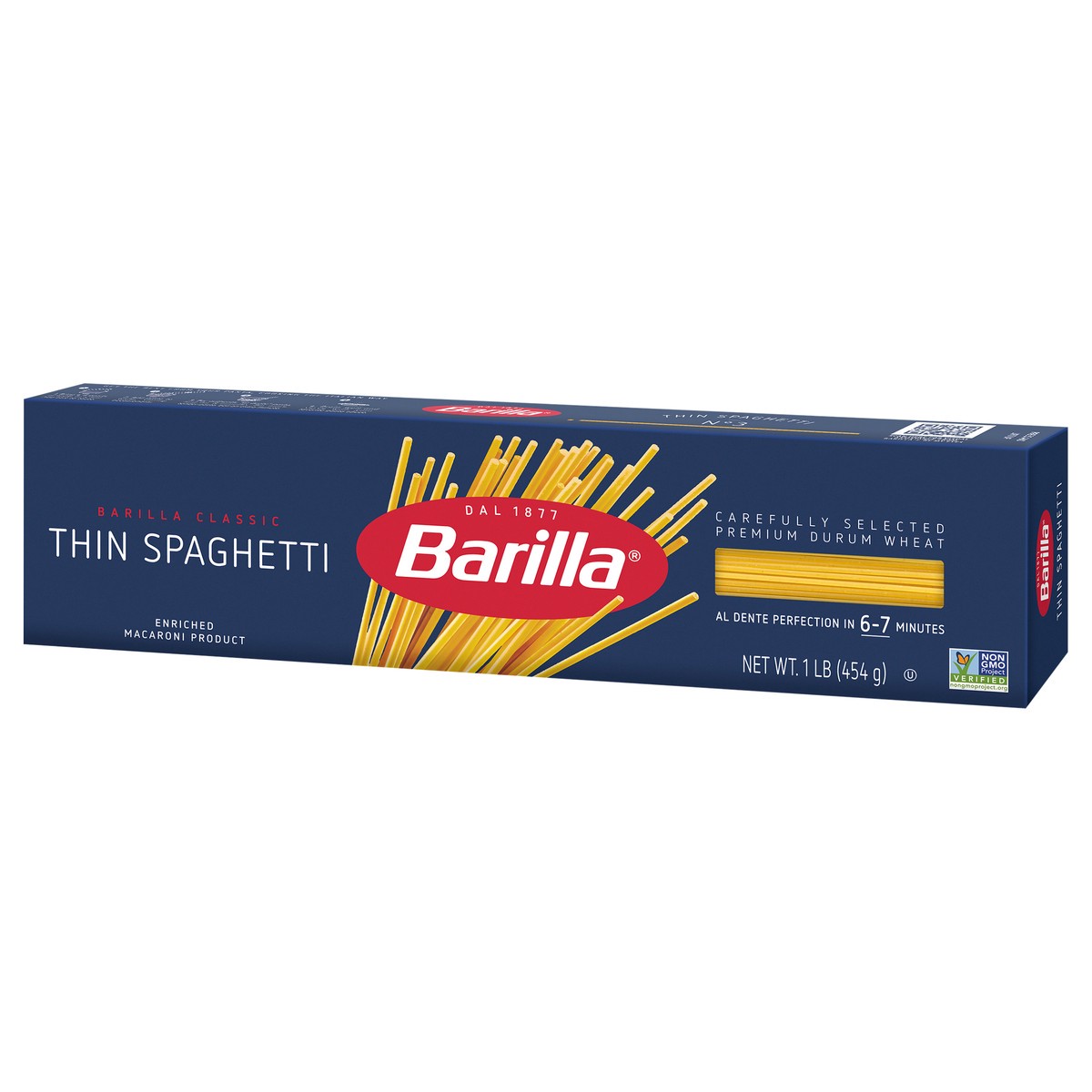 slide 9 of 12, Barilla Thin Spaghetti Pasta - 16 Oz, 16 oz