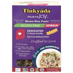 Tinkyada Pasta Joy Ready Brown Rice Pasta Spirals Bag - 16 Oz