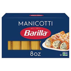 Barilla Manicotti Pasta - 8 Oz