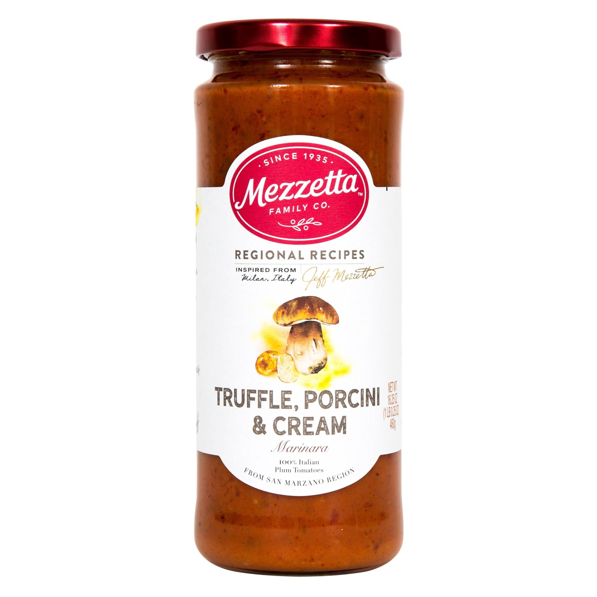 slide 1 of 1, Mezzetta Truffle Porcini Tomato Sauce, 16.25 oz