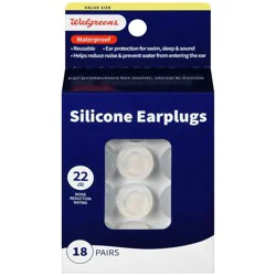 Walgreens Silicone Earplugs