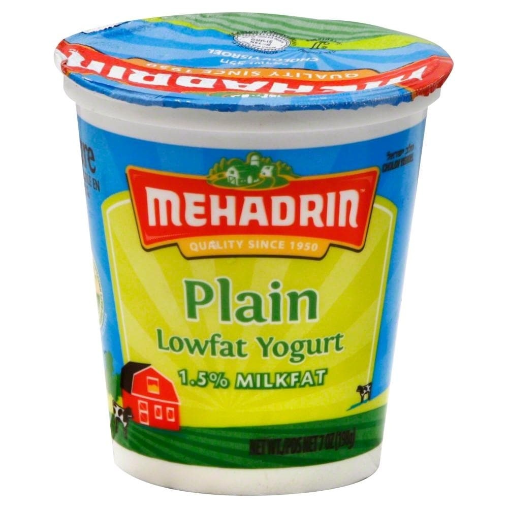 slide 1 of 1, Mehadrin Yogurt 7 oz, 7 oz