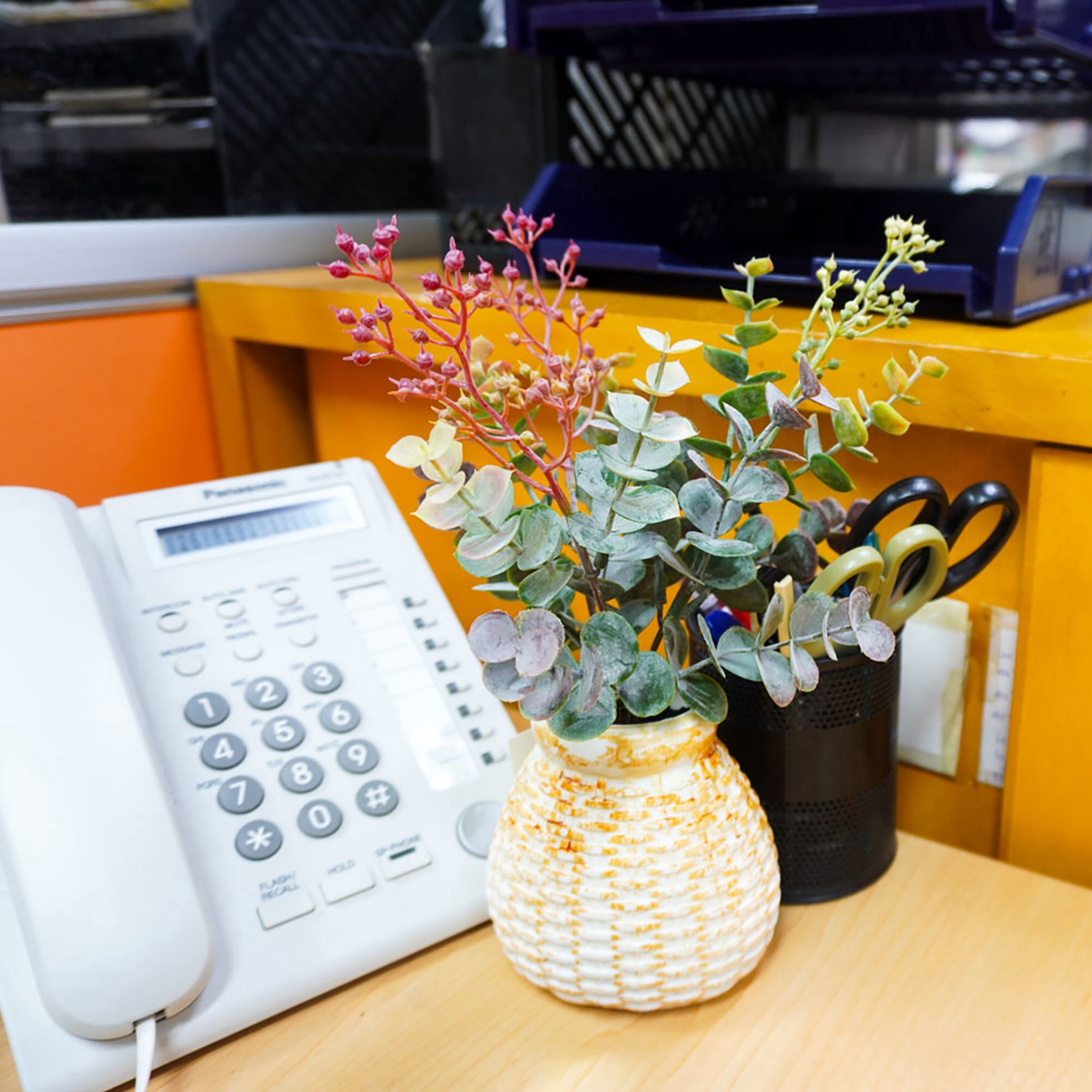 slide 2 of 3, Green Seeded Eucalyptus Pick By Ashland, 10 in