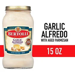 Bertolli Garlic Alfredo Sauce With Aged Parmesan Cheese - 15 Oz
