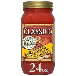 Classico Fire Roasted Tomato & Garlic Pasta Sauce - 24 Oz