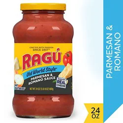 Ragu Chunky Parmesan And Romano Pasta Sauce - 24 Oz