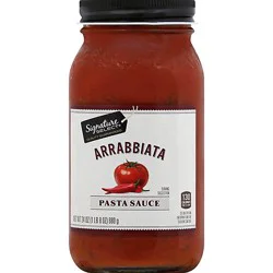 Signature Select Pasta Sauce Arrabbiata Jar - 24 Oz