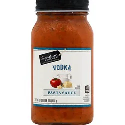Signature Select Pasta Sauce Vodka Jar - 24 Oz