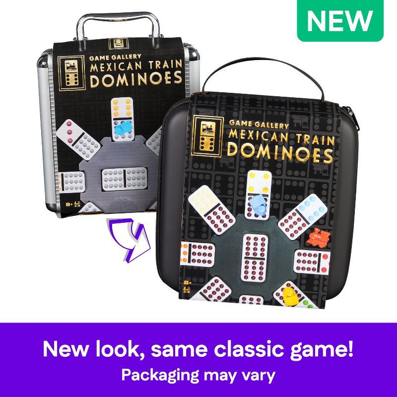 slide 6 of 8, Game Gallery Mexican Train Dominoes Set, Styles May Vary, 1 ct