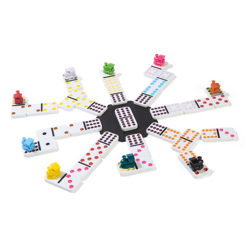 slide 8 of 8, Game Gallery Mexican Train Dominoes Set, Styles May Vary, 1 ct