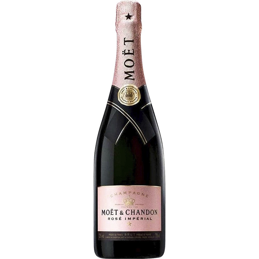 slide 1 of 1, Moët & Chandon Chmpgne Brut Rose, 750 ml