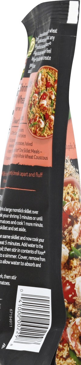 slide 3 of 6, Knorr One Skillet Meals Shrimp Scampi Whole Wheat Couscous Meal Starter, 7 oz