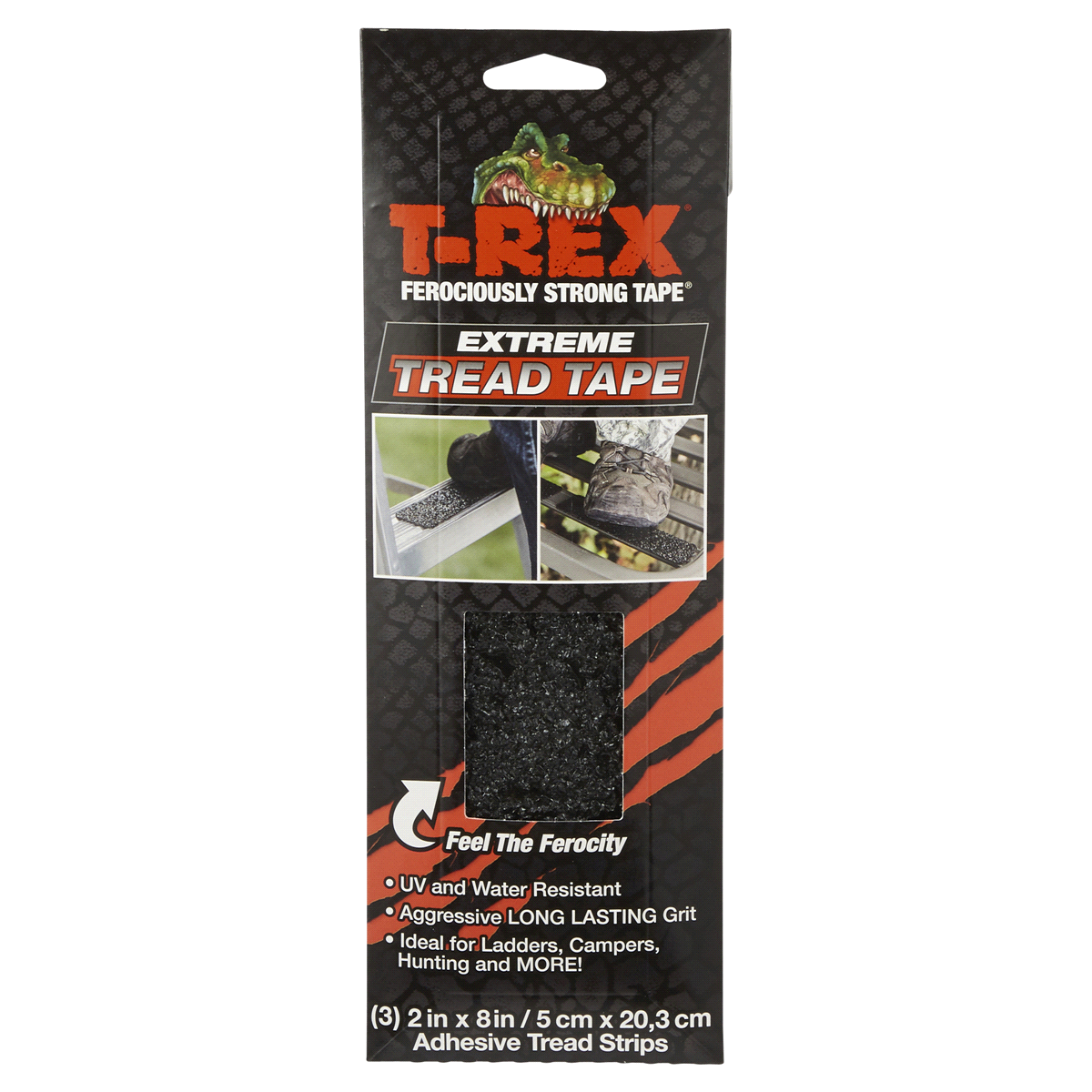 slide 1 of 1, T-Rex Extreme Tread Tape, 3 ct