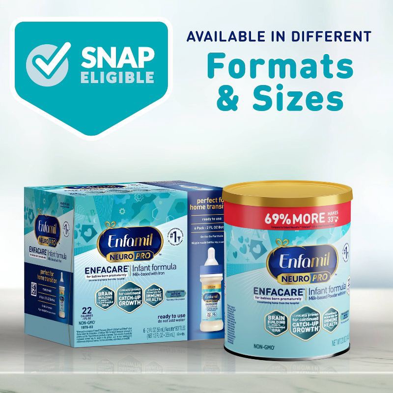 slide 8 of 13, Enfamil EnfaCare NeuroPro Powder Infant Formula - 13.6oz, 13.6 oz