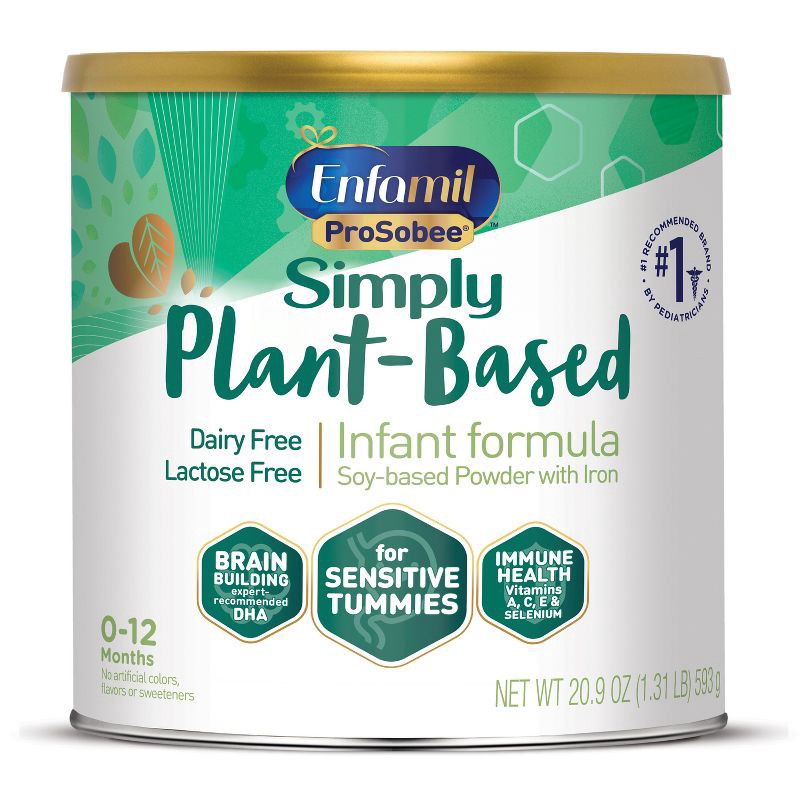 slide 1 of 13, Enfamil Prosobee Plant-Based Soy Powder Infant Formula - 20.9oz, 20.9 oz