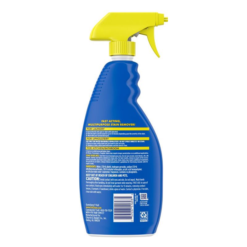 slide 10 of 10, OxiClean Laundry Stain Remover Spray - 21.5oz, 21.5 oz