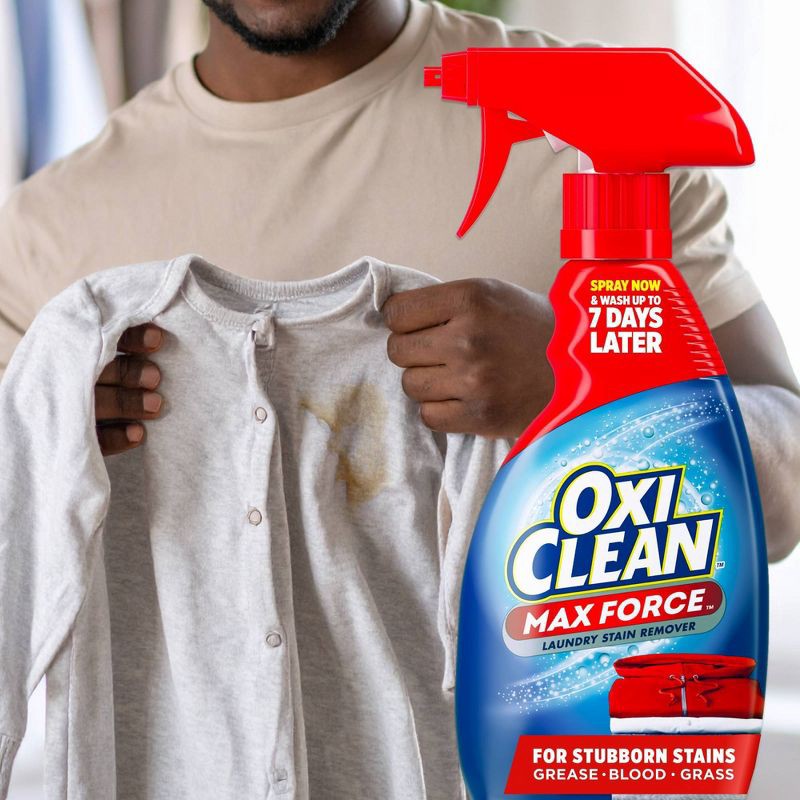 slide 2 of 10, OxiClean MaxForce Laundry Stain Remover Spray - 12 fl oz, 12 fl oz