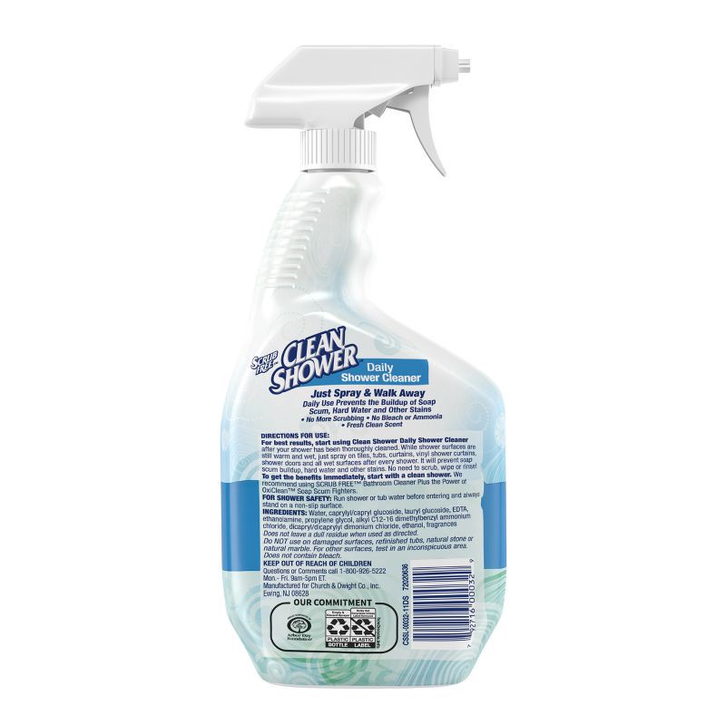 slide 2 of 7, Clean Shower Fresh Clean Scent Daily Shower- 32 fl oz, 32 fl oz