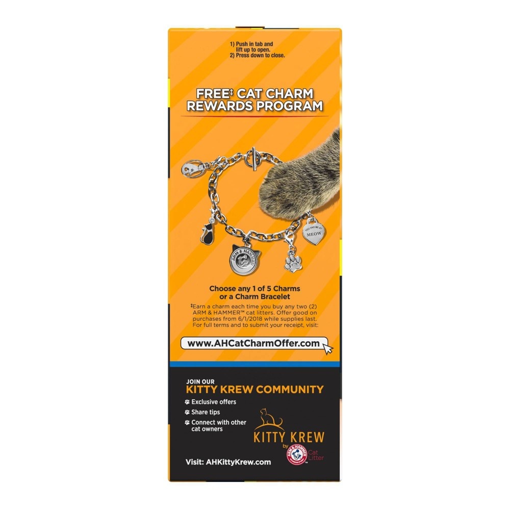 slide 4 of 4, ARM & HAMMER Super Scoop Fragrance Free Clumping Litter, 26.3 lb