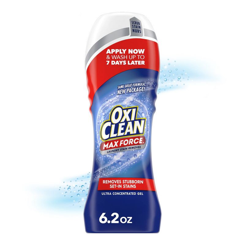 slide 1 of 10, OxiClean Max Force Gel Stain Remover Stick - 6.2 fl oz, 6.2 fl oz