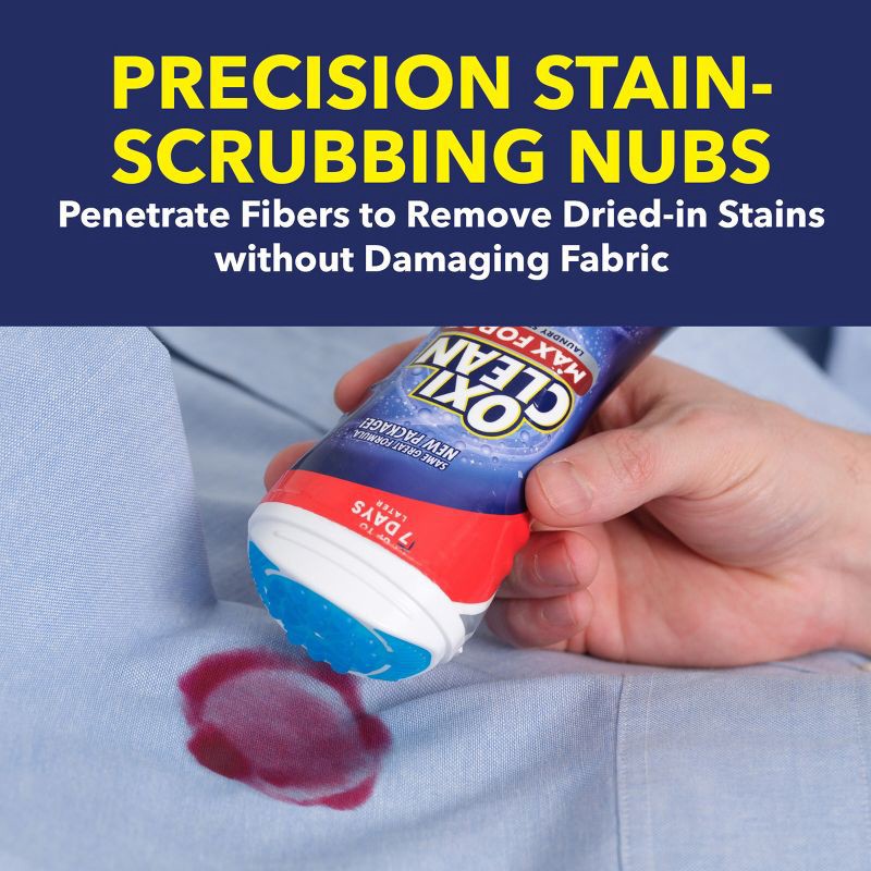 slide 8 of 10, OxiClean Max Force Gel Stain Remover Stick - 6.2 fl oz, 6.2 fl oz