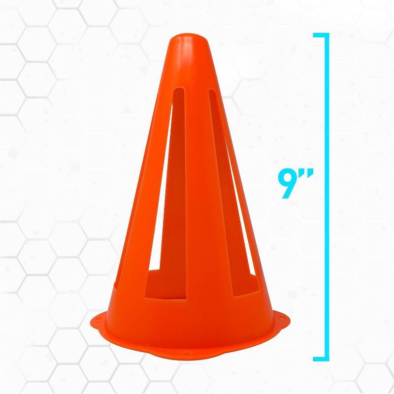slide 4 of 9, Franklin Sports MLS Flexi Cones - 4ct, 4 ct