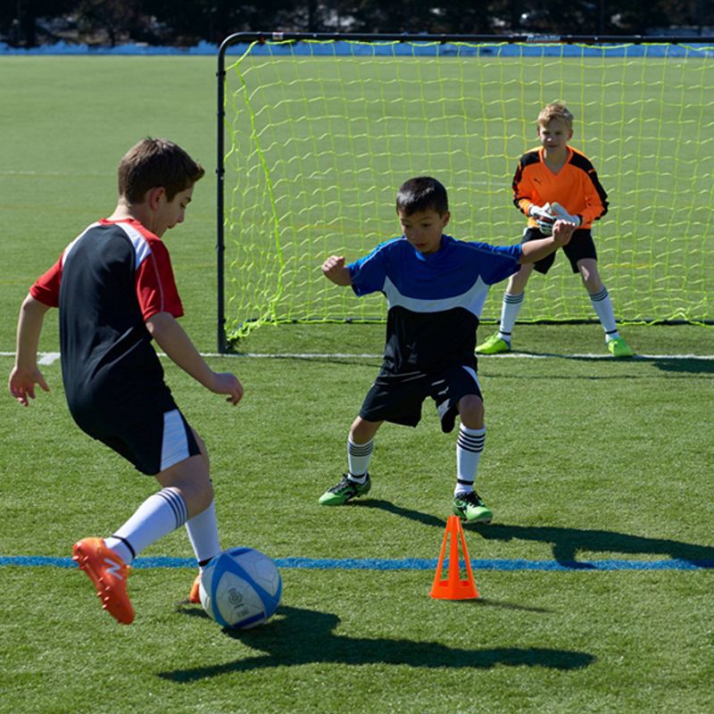 slide 2 of 9, Franklin Sports MLS Flexi Cones - 4ct: Polyethylene Field Equipment for Soccer, Baseball, 4 ct
