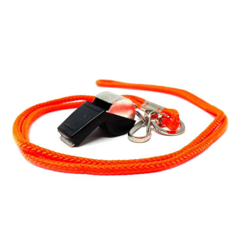 slide 2 of 9, Franklin Sports Metal Whistle with Lip Guard, 1 ct