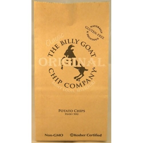 slide 1 of 1, The Billy Goat Chip Company Original Potato Chips, 1.125 oz