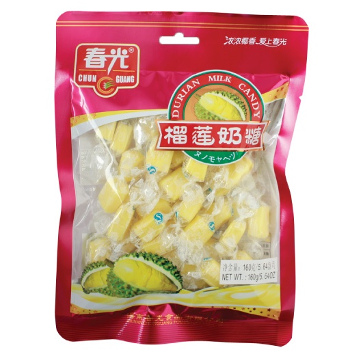 slide 1 of 1, Chun Guang Durian Milk Candy, 5.64 oz