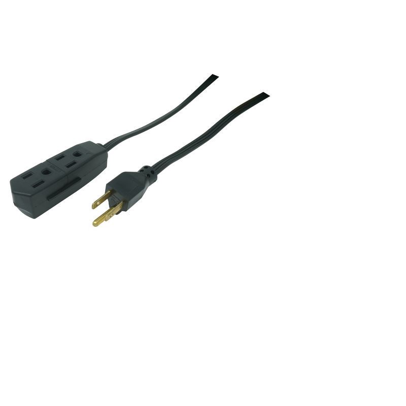slide 2 of 4, Woods International Woods 8' Grounded Extension Cord Black, 1 ct