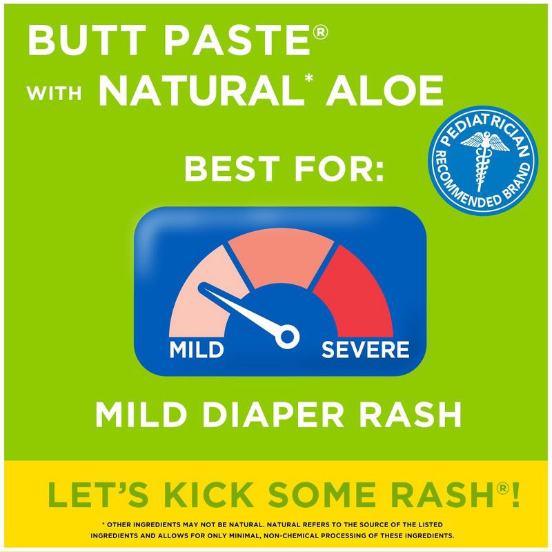 slide 3 of 8, Boudreaux's BP Boudreaux's Butt Paste Baby Diaper Rash Cream with Natural Aloe - 4oz, 4 oz