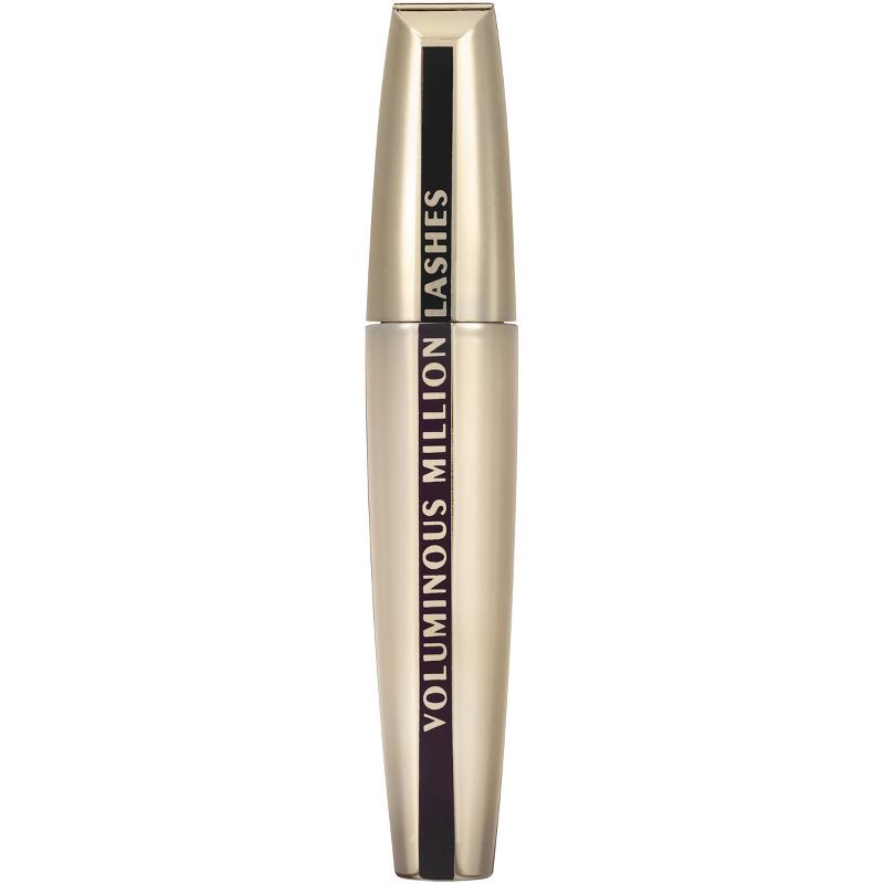 slide 1 of 5, L'Oreal Paris Voluminous Million Lashes Waterproof Mascara - 635 Blackest Black - 0.3 fl oz, 0.3 fl oz