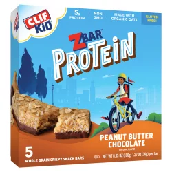 CLIF Kid Peanut Butter Chocolate Protein Snack Bars