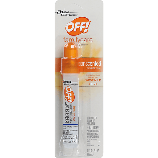 slide 3 of 3, OFF! FamilyCare 7% Deet Mini Insect Repellent Spritz Pen Unscented, 0.5 oz