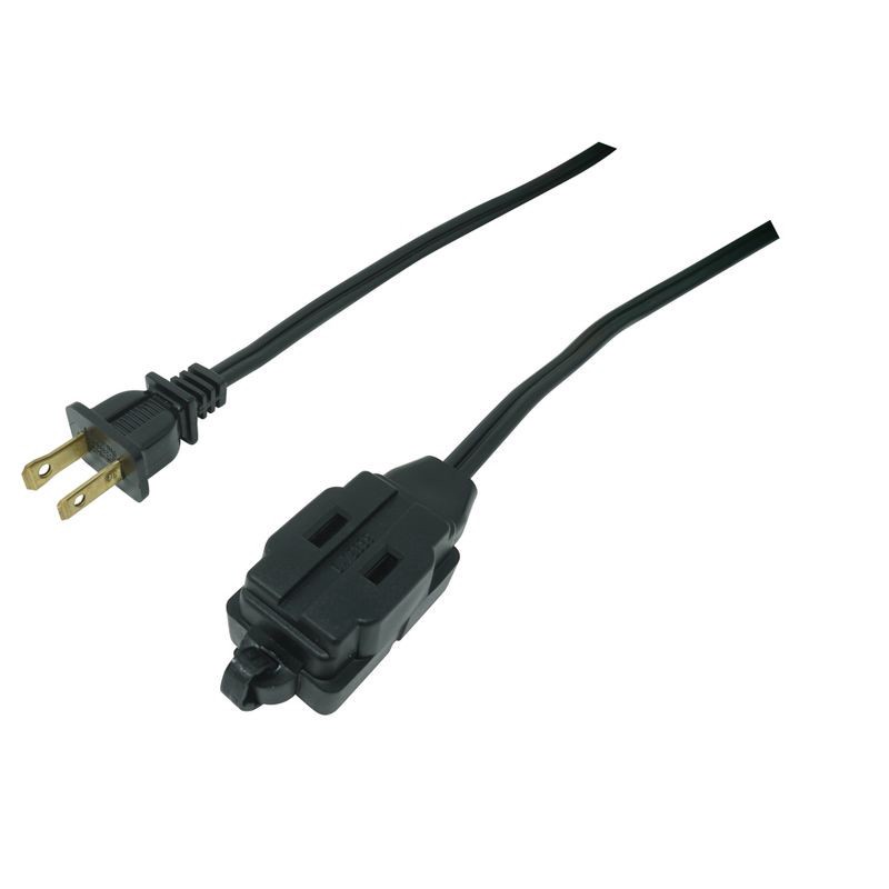 slide 2 of 5, Woods International Woods 15' Indoor Extension Cord Black, 1 ct