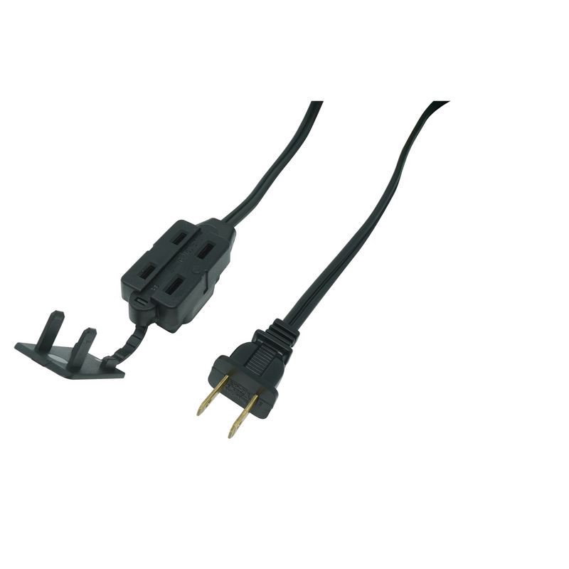 slide 3 of 5, Woods International Woods 15' Indoor Extension Cord Black, 1 ct