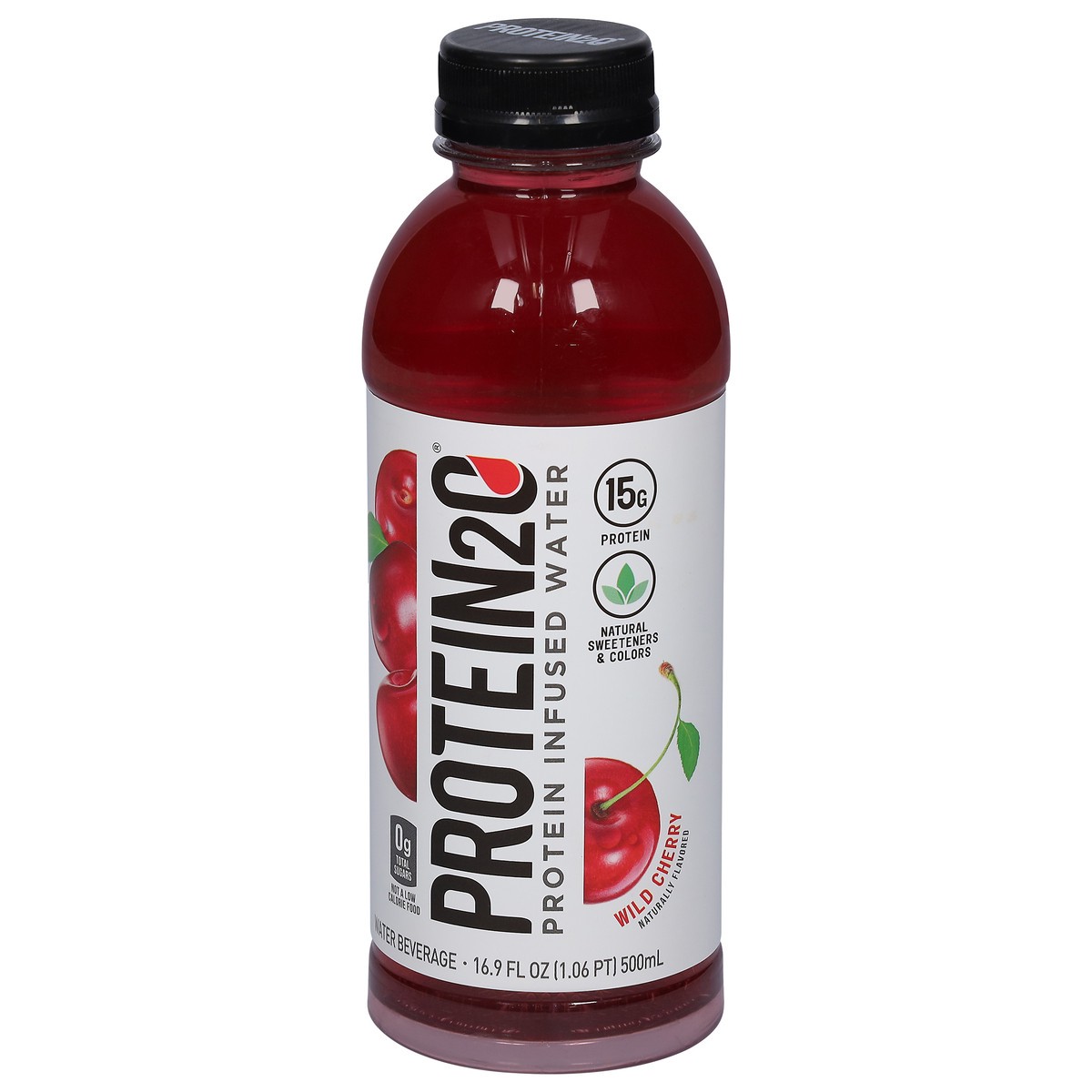 slide 8 of 9, Protein Wild Cherry Protein Water - 16.9 fl oz, 16.9 fl oz