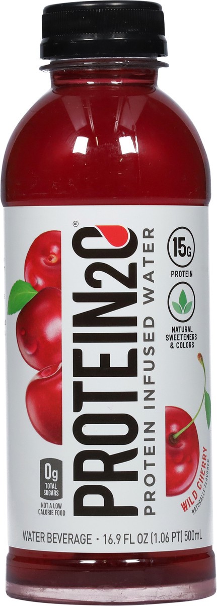 slide 2 of 9, Protein Wild Cherry Protein Water - 16.9 fl oz, 16.9 fl oz